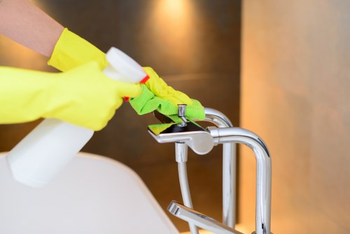 Stain removal process for carpets and soft furnishings in Maidavale