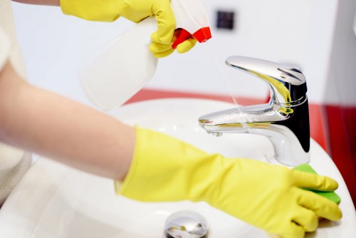 Strata and shared area cleaning in a Maidavale building