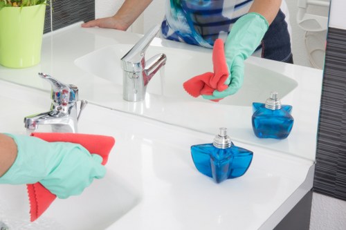 Kitchen and bathroom move in cleaning in Maidavale