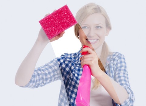 Scheduled cleaning for a Maidavale apartment building