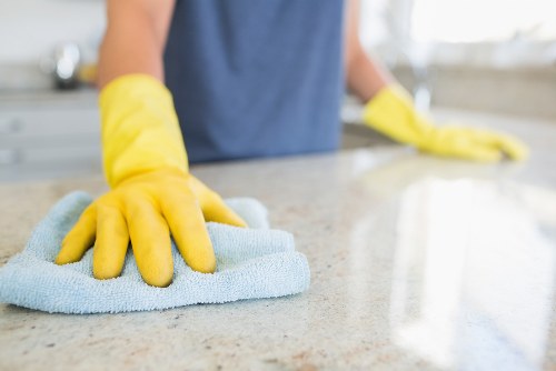 Kitchen and bathroom cleaning included in Maidavale domestic cleaning visits